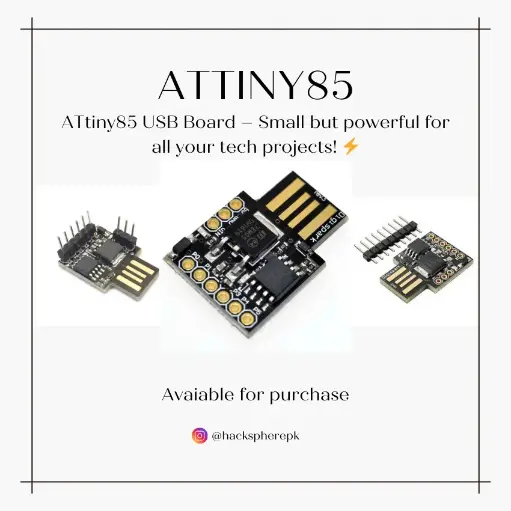 ATTINY85 USB Development Board